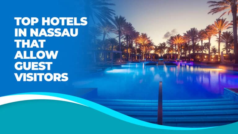 Luxury hotel in Nassau Bahamas welcoming overnight guest visitors and tourists